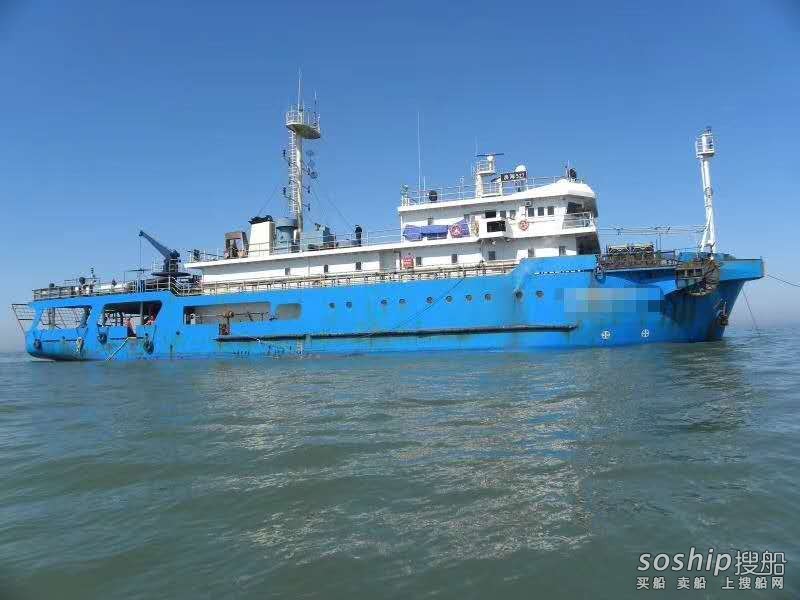 售：2009年无限航区56米科学调查船