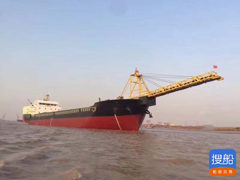 出售2018年造实载5000多吨双底双壳沿海皮带船 沙船