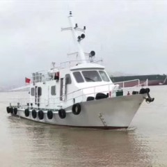 出售2018年造定员10人沿海双机钢制交通船图1