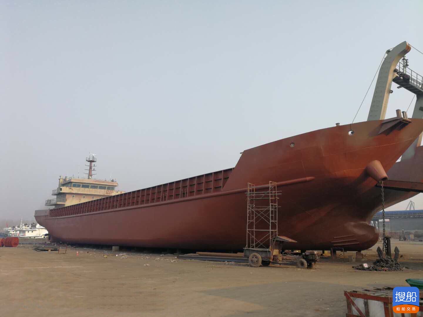 出售新建造3071吨甲板驳船