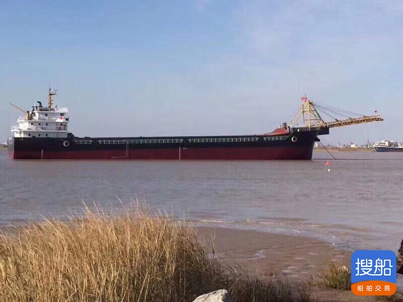 出售2019年新造5000吨沿海自卸砂船