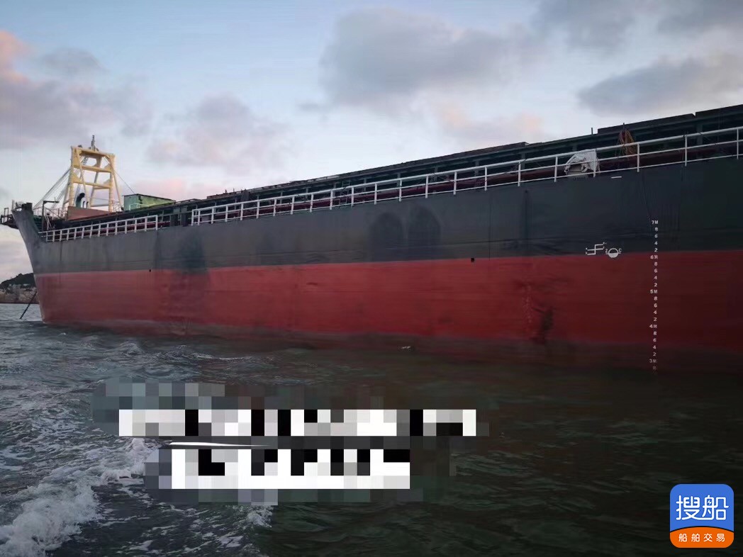 出售2016年南京造装8000方沿海（自吸）自卸沙船
