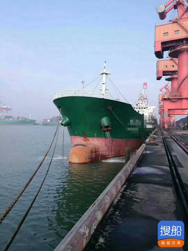 售2009年9900T沿海散货船