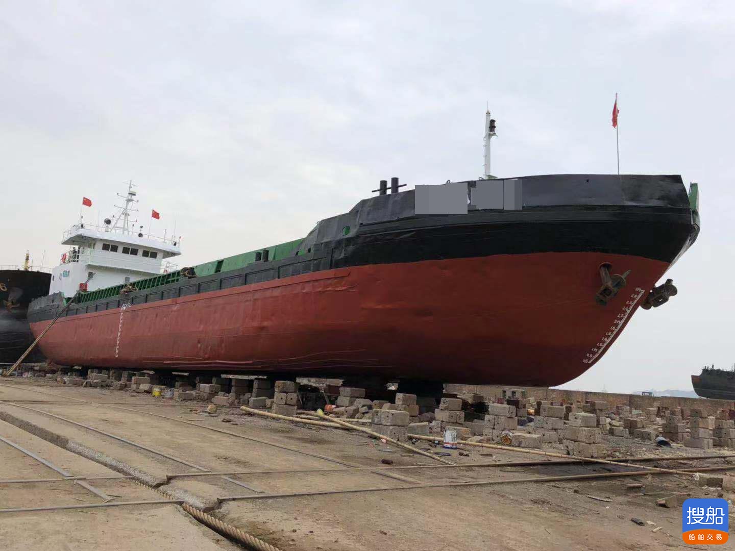急售2005年造650方可抛石沿海开体泥驳