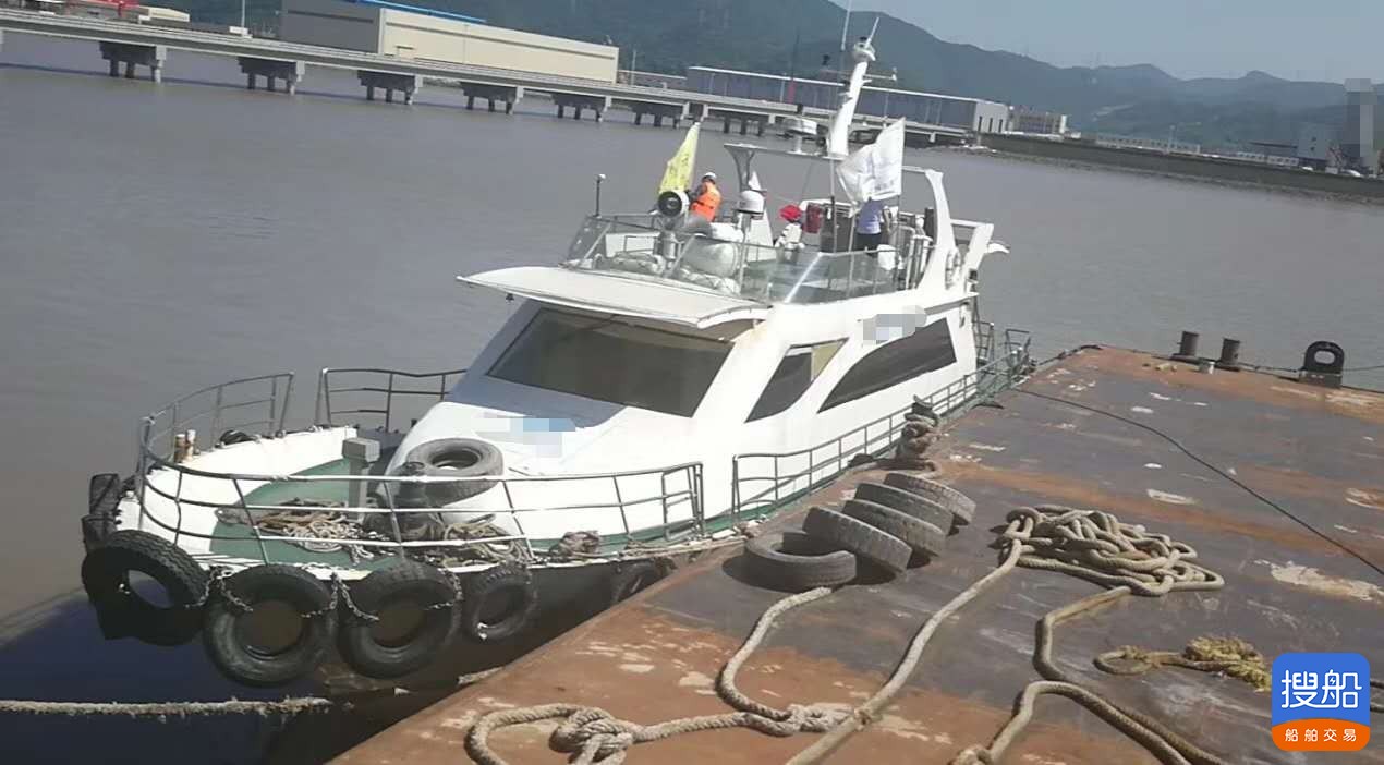 出售2014年造25米沿海钢质交通船