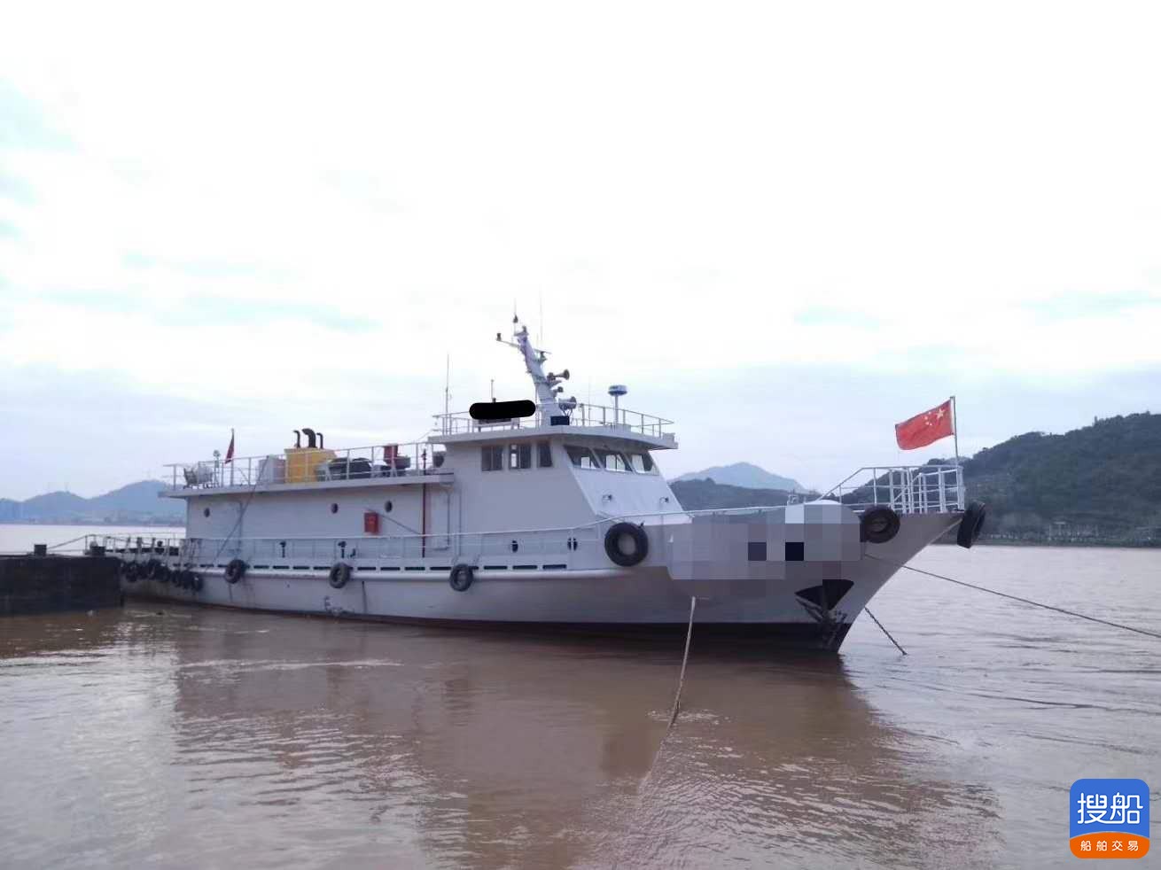 售：2018年沿海33.7米钢制交通船