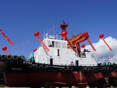 华海重工建造的全回转大功率拖轮顺利下水