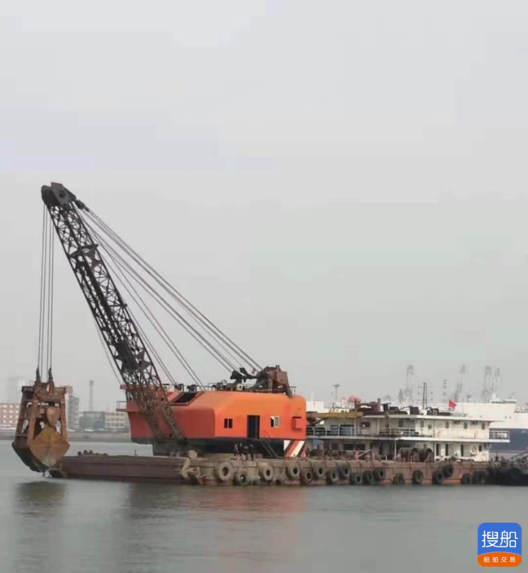 出售2013年造18立方非自航沿海抓斗挖泥船
