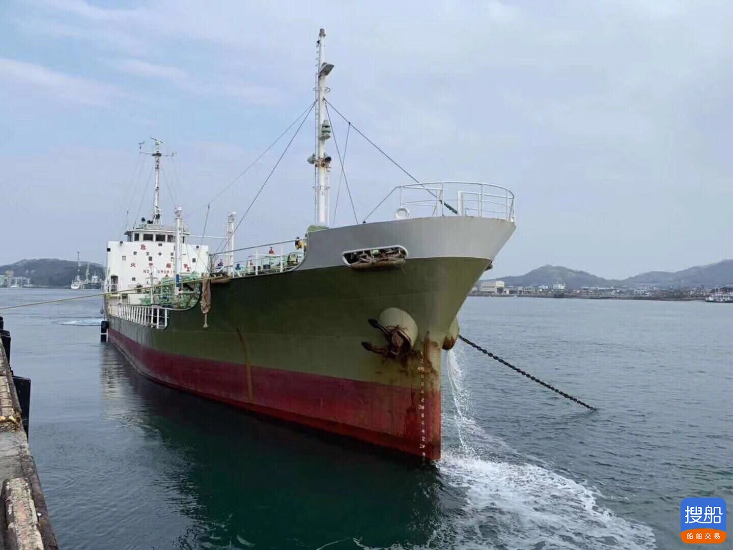 出售原装1200吨日本油船