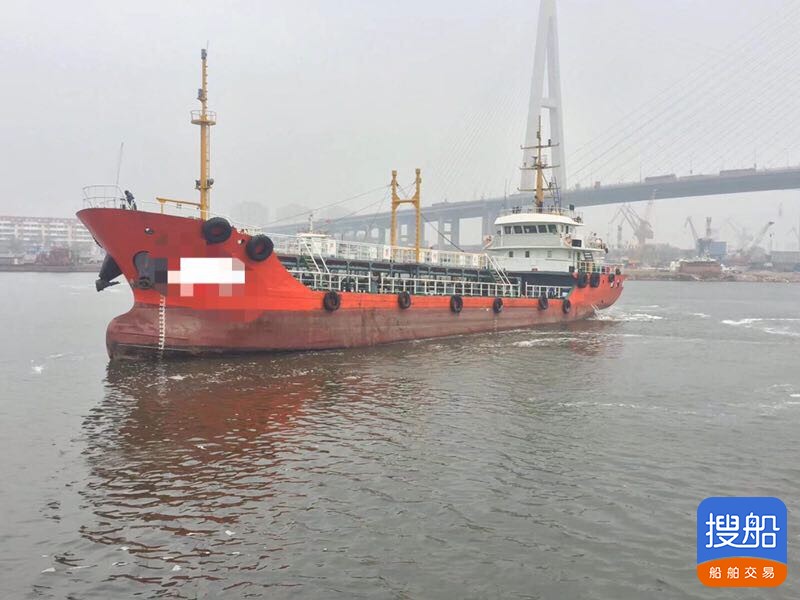 出售2013年造869吨双底双壳沿海油船