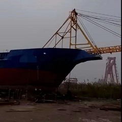 出售2007年造实载2600吨沿海自卸砂船 皮带船图1