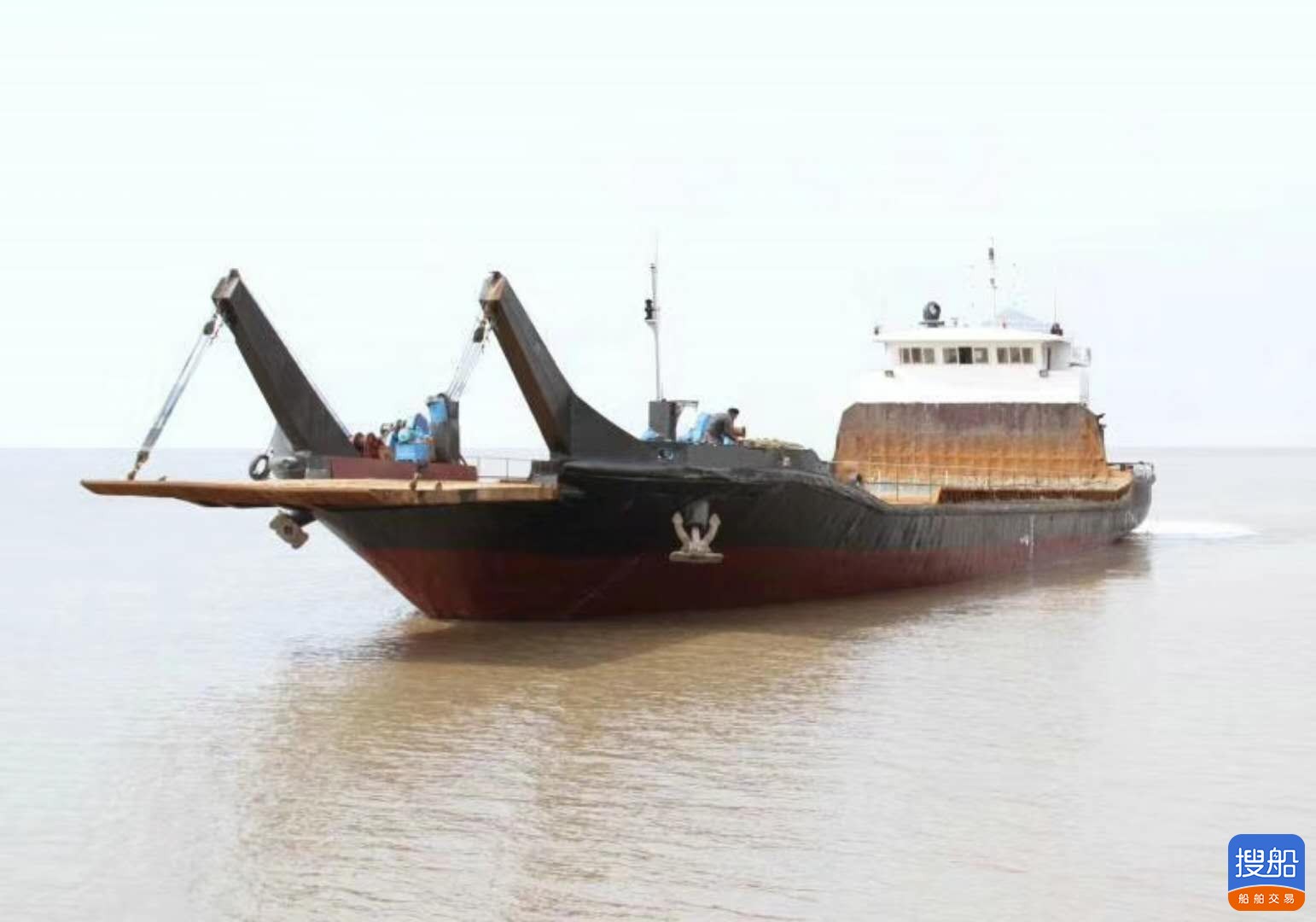 出售2009年540吨沿海自航甲板驳船