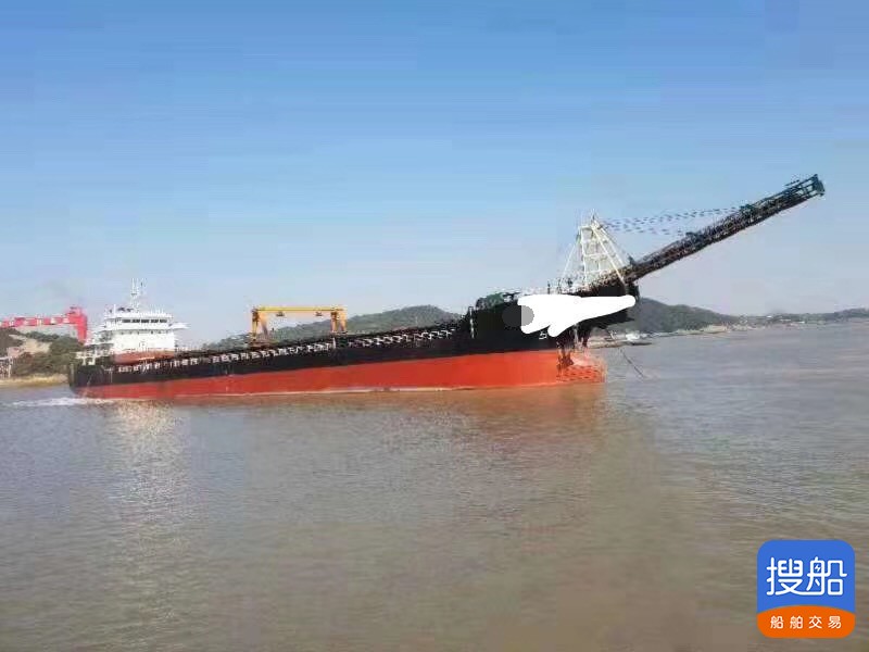 出售2016年造8936吨沿海自吸自卸沙船