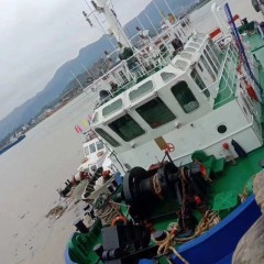 2008年底沿海证书，起锚，顶拖，扫海三用拖船图1