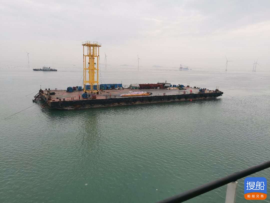 出售2017年造7320吨近海无动力甲板货驳 趸船