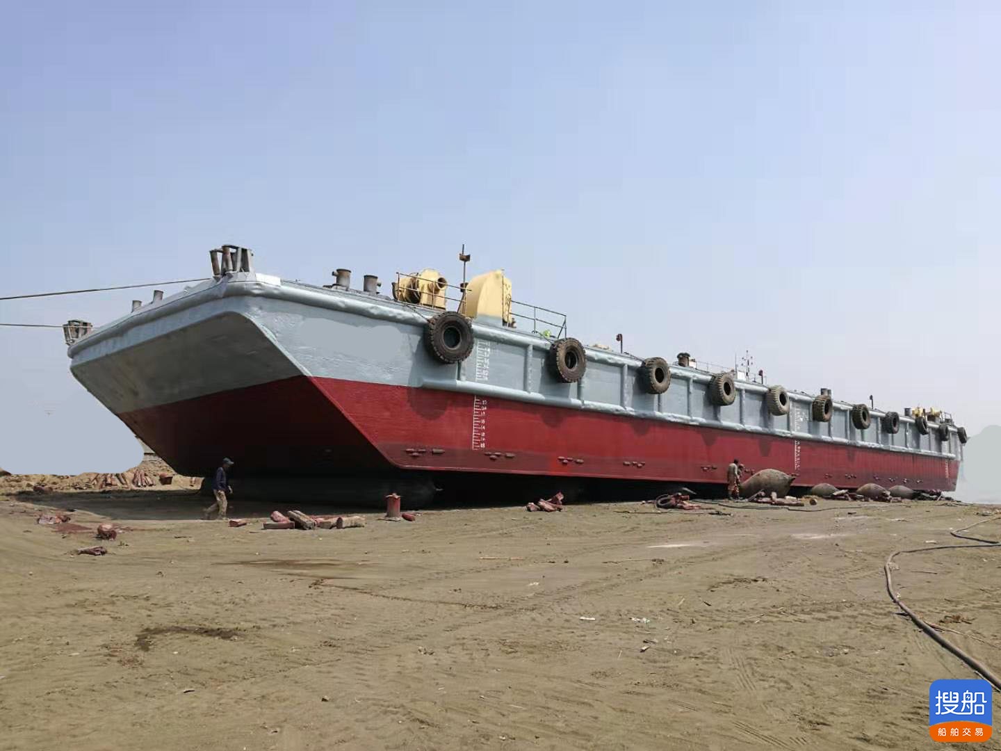 出售2003年造2821吨沿海非自航甲板驳船
