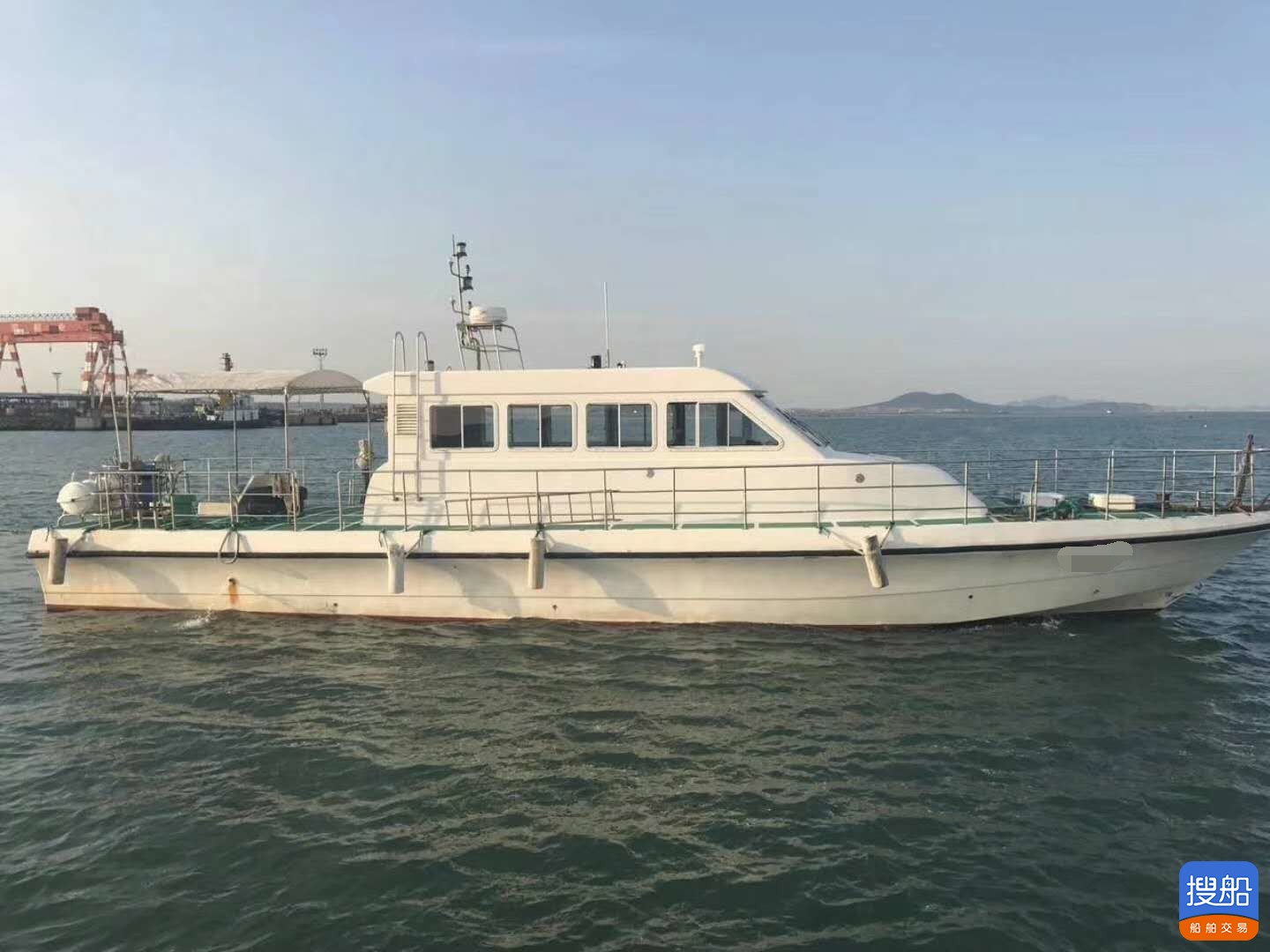 出售2009年造17米12人沿海玻璃钢游艇