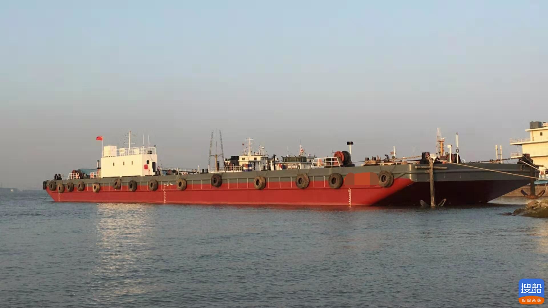 出售2019年造79米3450吨沿海非自航甲板驳