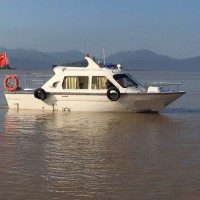 出售2016年造6.6米7人沿海玻璃钢交通船