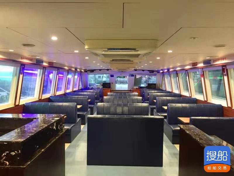 出售2014年造28米112人沿海玻璃钢高速双体客船