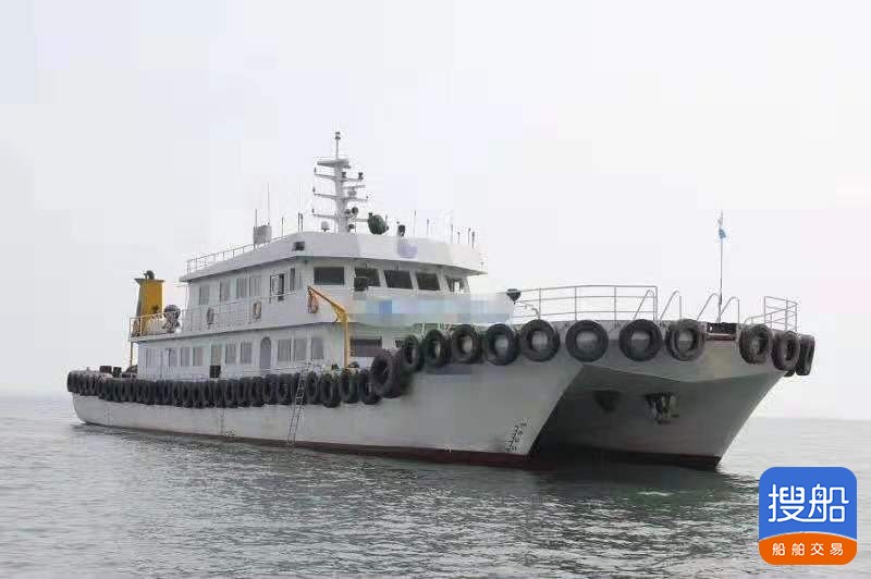 江苏造43米双体海洋科考辅助船