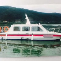 出售2019年造6.6米乘客9人玻璃钢沿海交通船