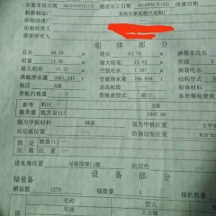 出售2000多吨内河沙船图2
