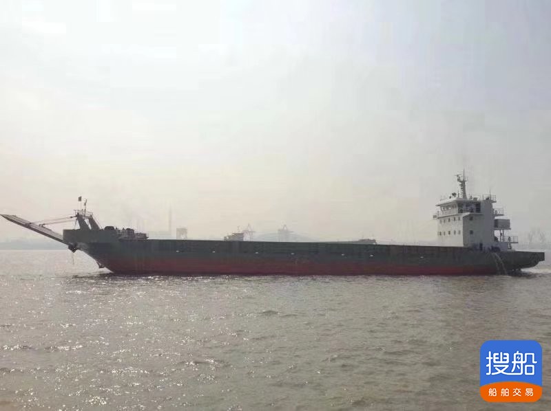 出售2015年造4000吨沿海甲板驳船