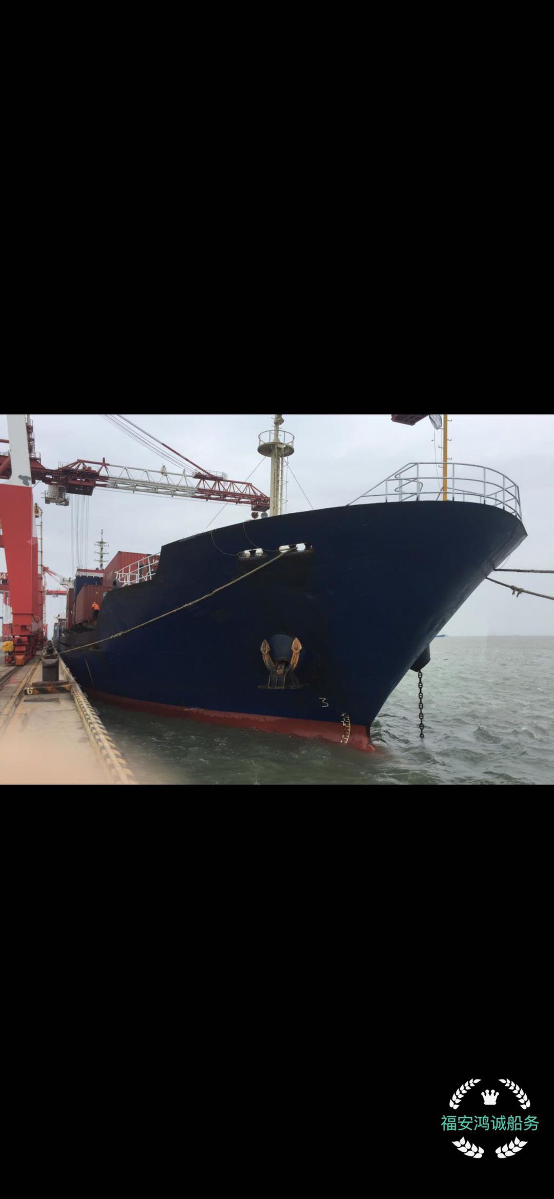 出售8719吨集装箱船