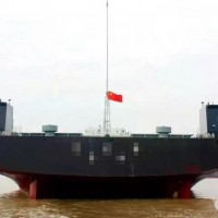 出售2016年造17166吨近海前驾驶前跳板甲板驳船