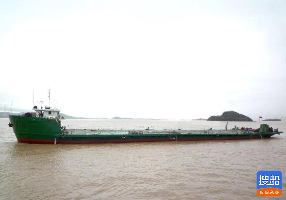 出售2011年造实载700吨沿海前驾驶甲板驳船