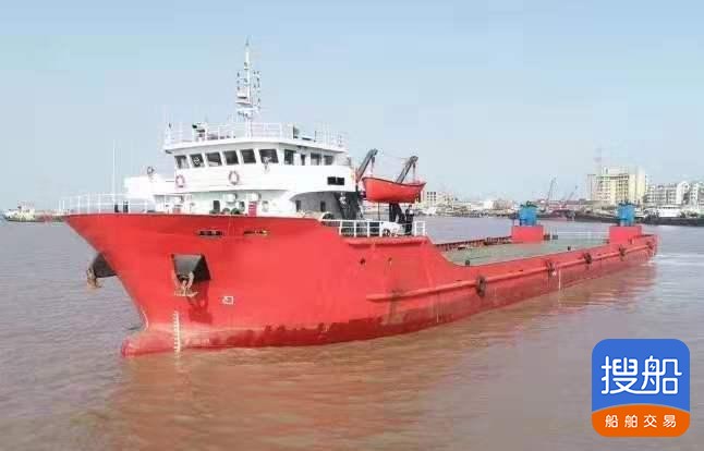出售2009年造2900吨近海前驾驶台甲板驳船