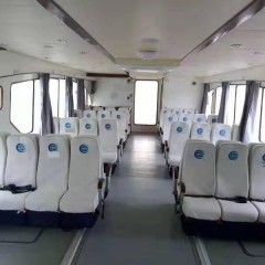 出售2013年造28米49位沿海玻璃钢高速客船图3