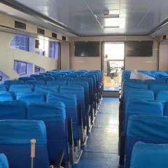 出售2019年造18.95米90人沿海玻璃钢双体普通客船图2