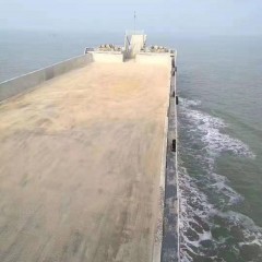 出售2016年造7520吨前跳板后驾驶近海甲板驳船