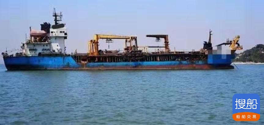 出售1998年造2005年改造1430m³沿海耙吸式挖泥船