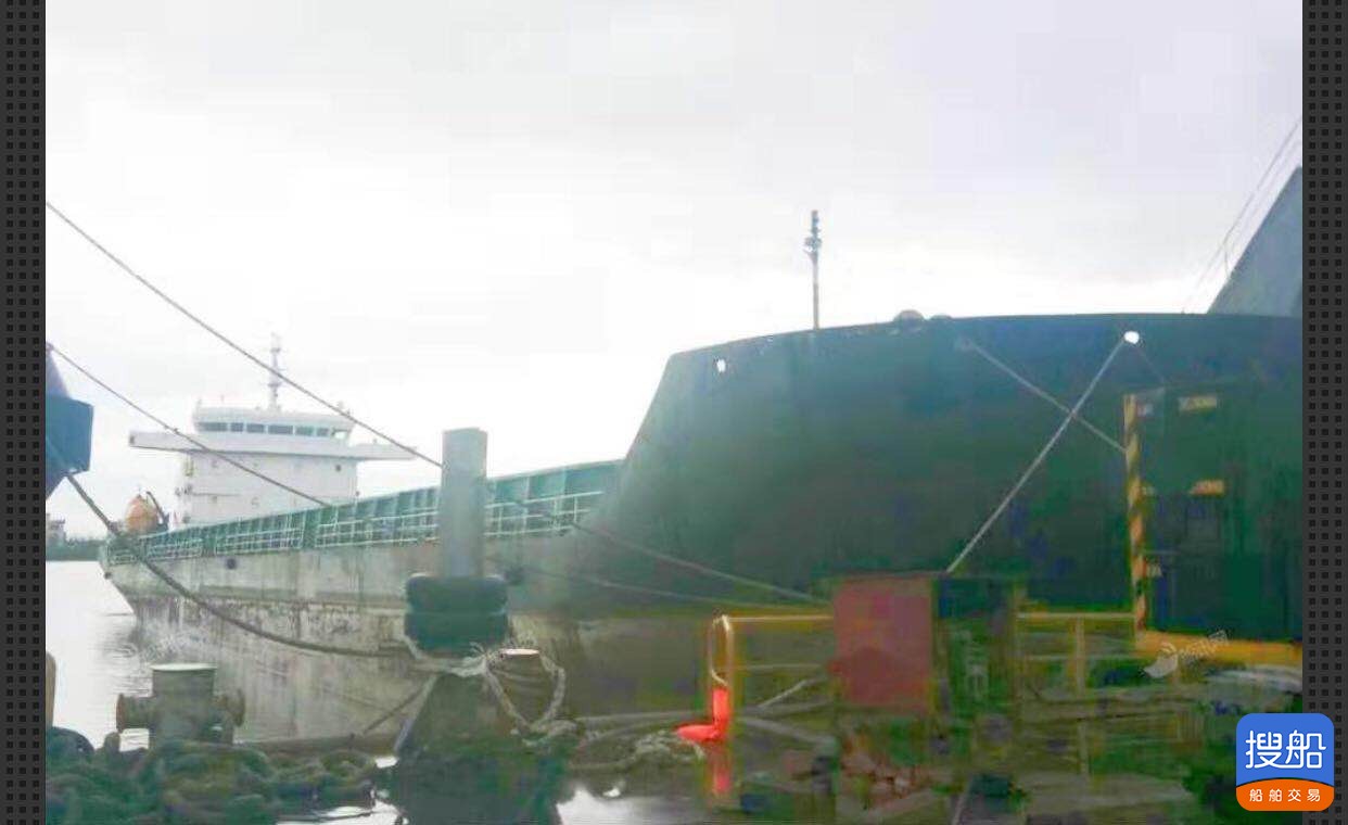 售8500吨自航甲板驳船