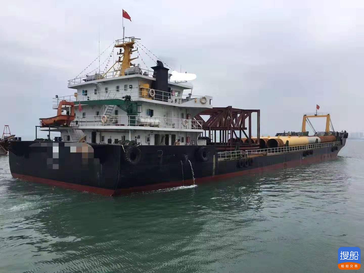 出售2017年造3035吨近海甲板驳船