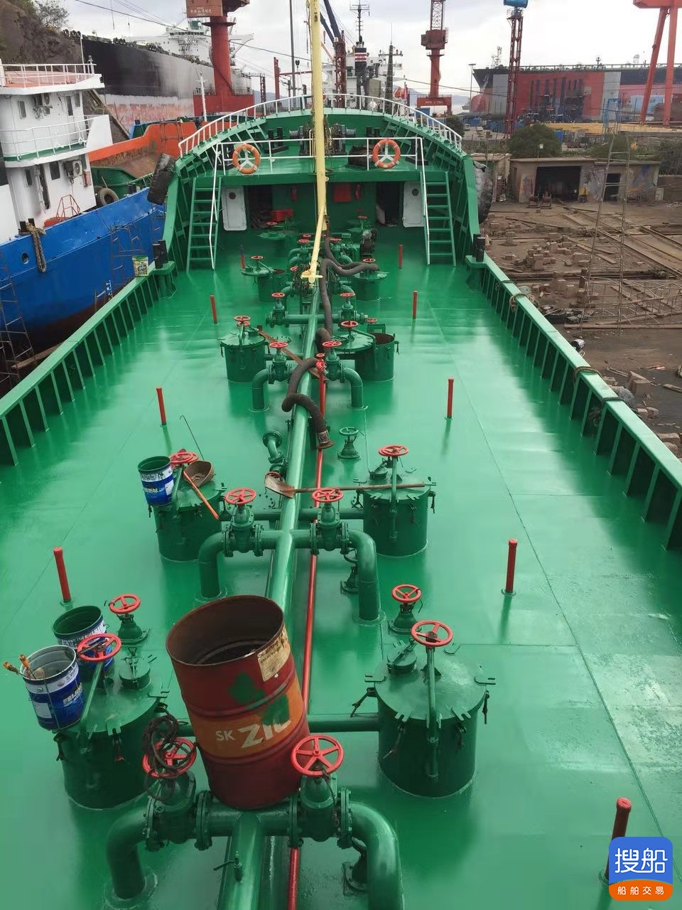 出售2011年造468吨沿海单底单壳污油船