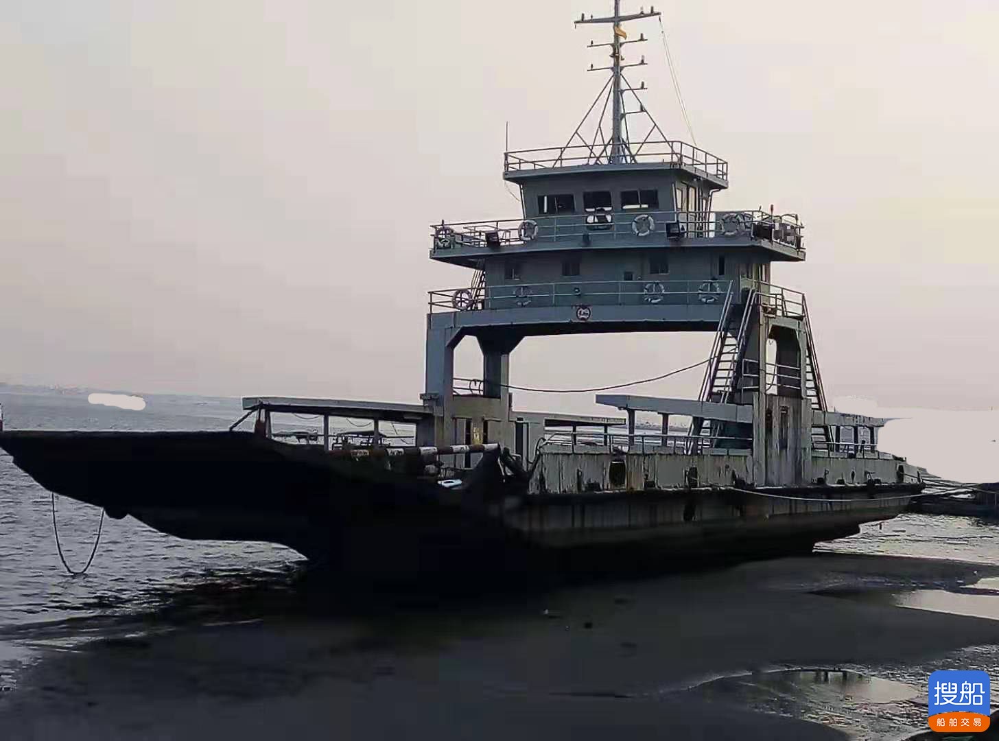出售1999年扬州造内河A级航区汽渡船  无证