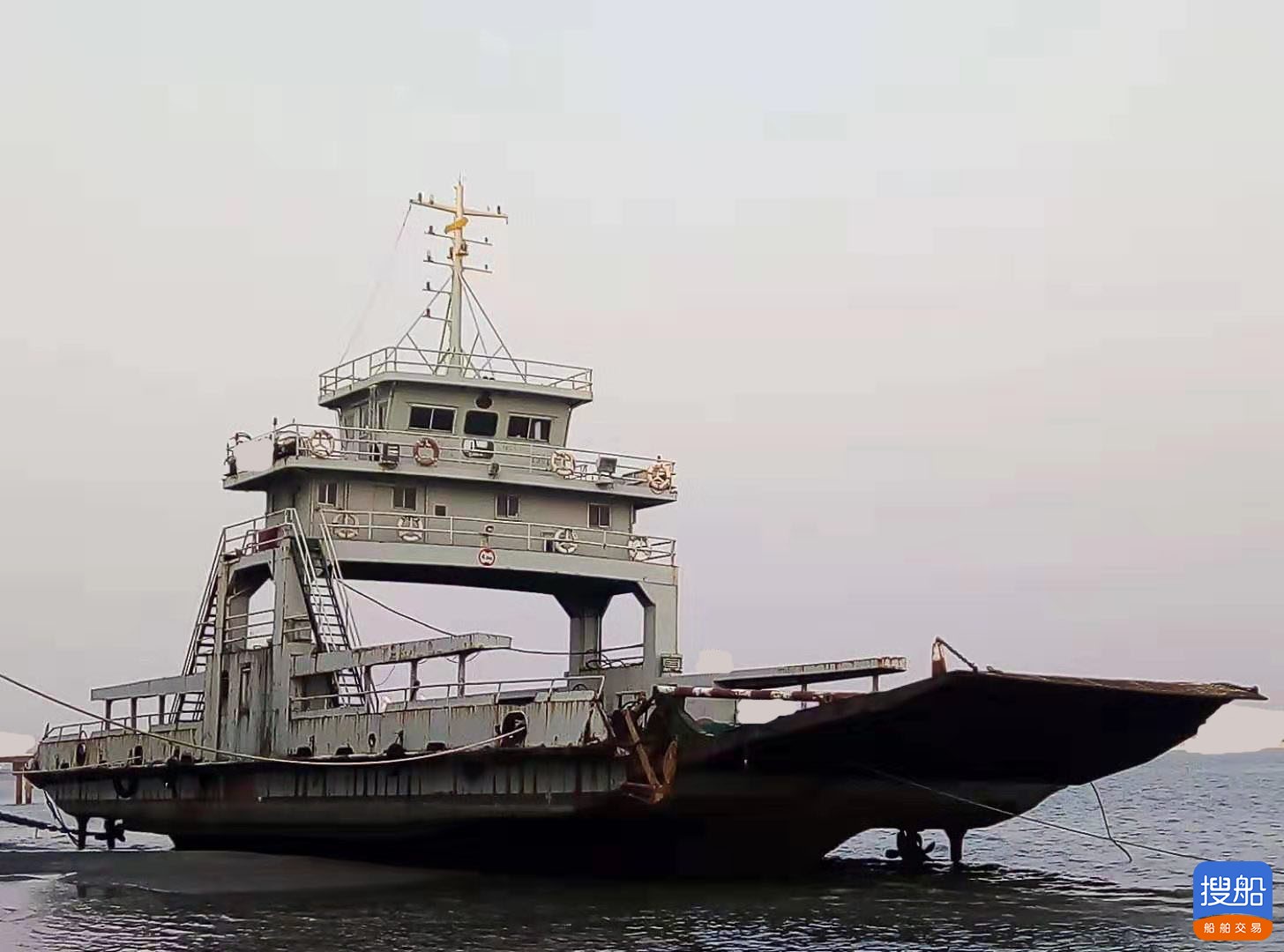 出售1999年扬州造内河A级航区汽渡船  无证