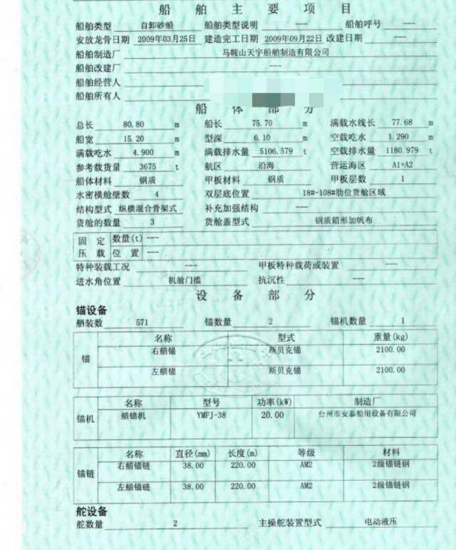 出售实载4000多吨