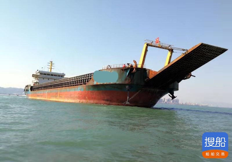 出售2012年造4350吨沿海甲板驳船