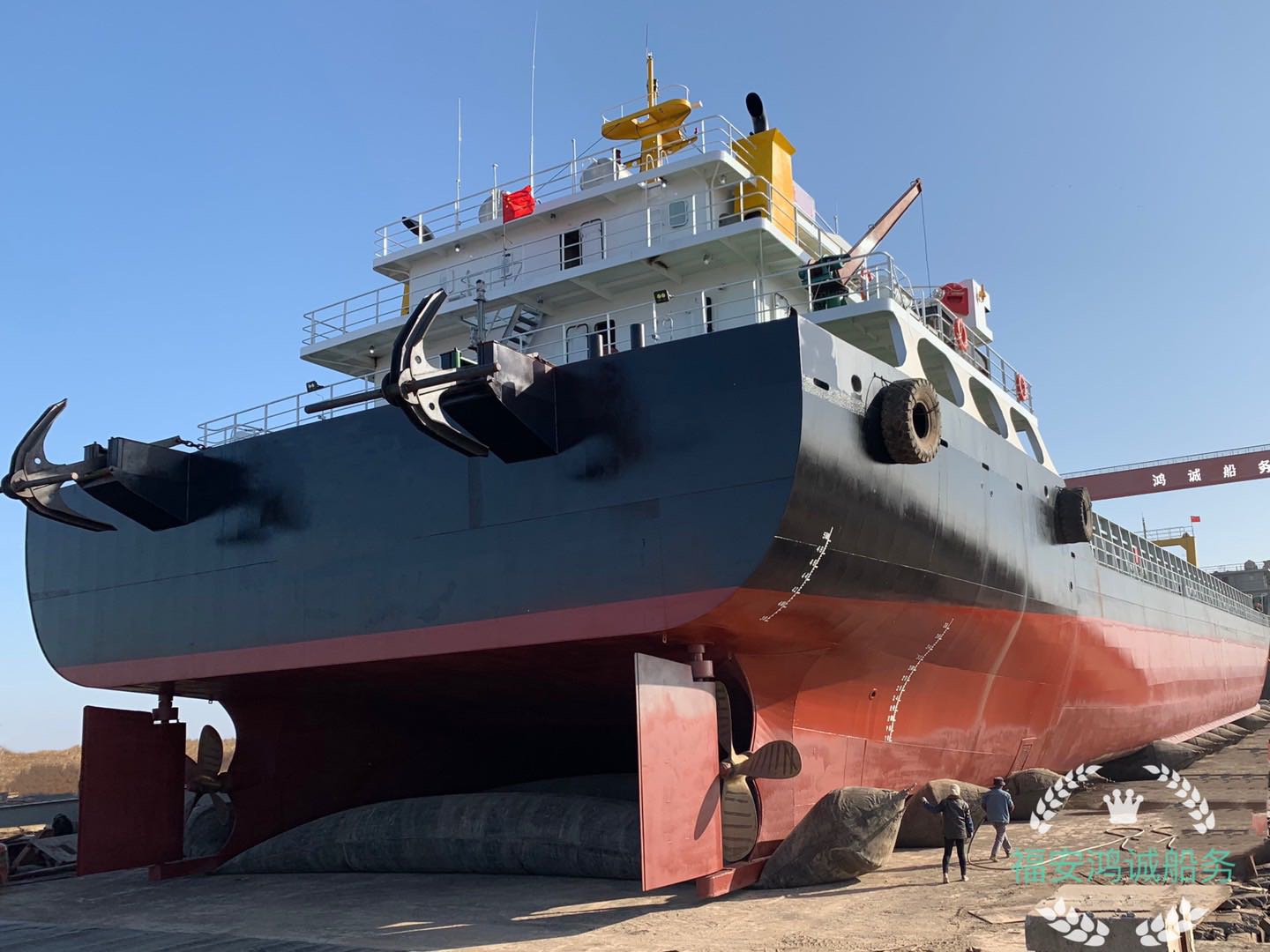 出售新建造5155吨沿海甲板驳船