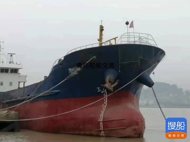 出售2007年970吨沿海干货船