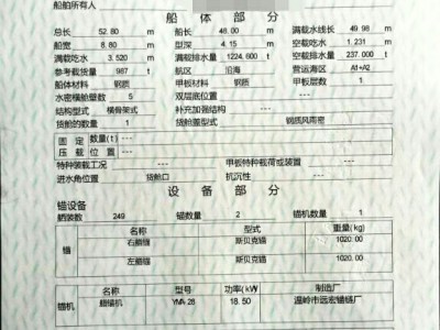 出售一般干货船