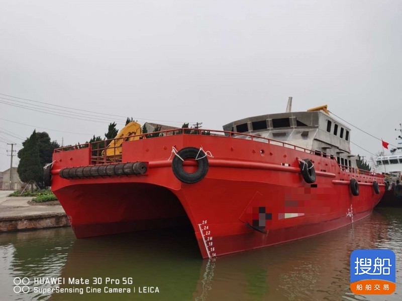 出售48米2012年广州造内河车客渡船