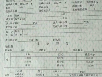 出售2400吨内河自卸船图3