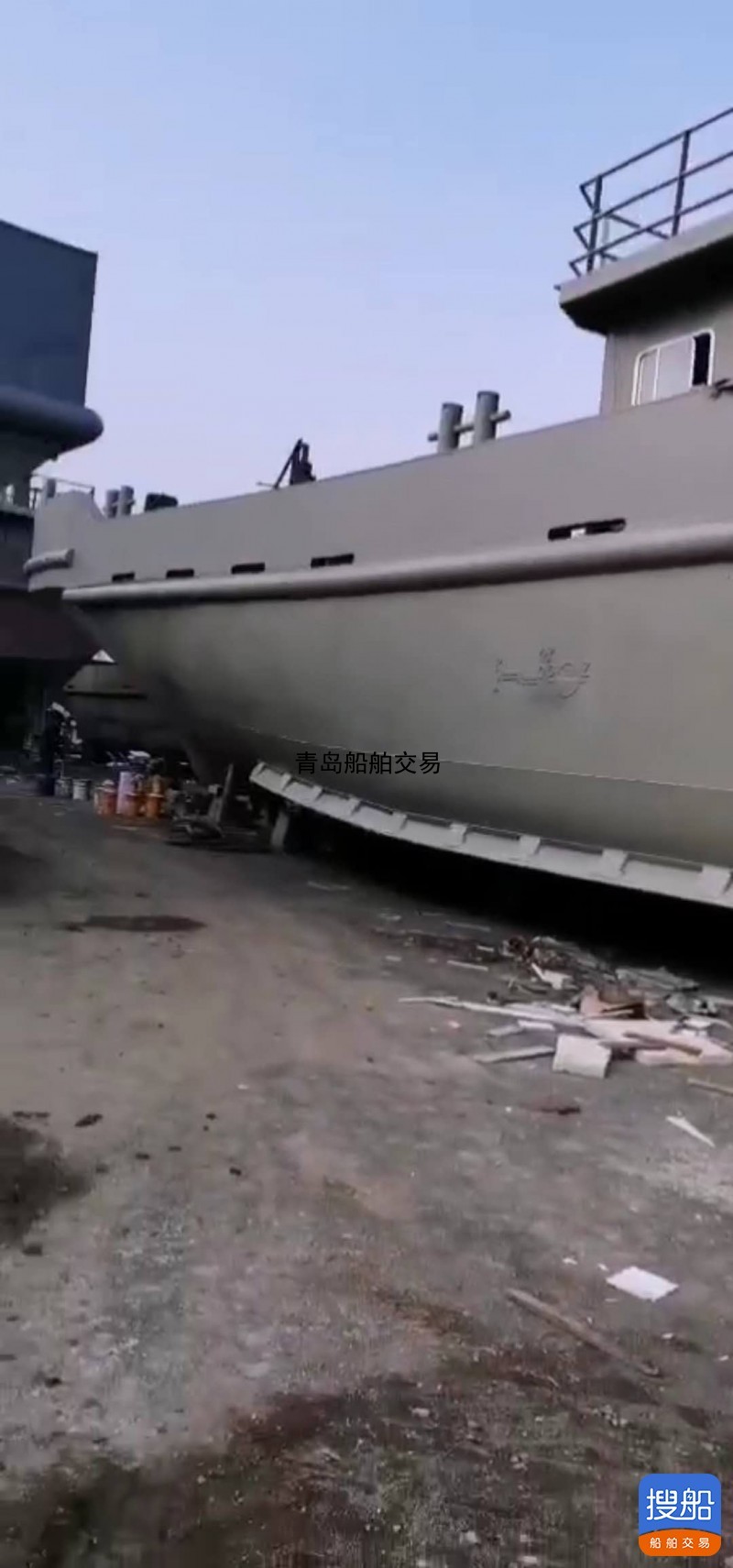 出售新造38米沿海钢制交通船