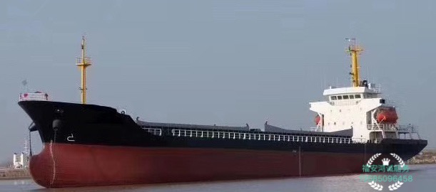 出售2019年新建造5150吨散货船